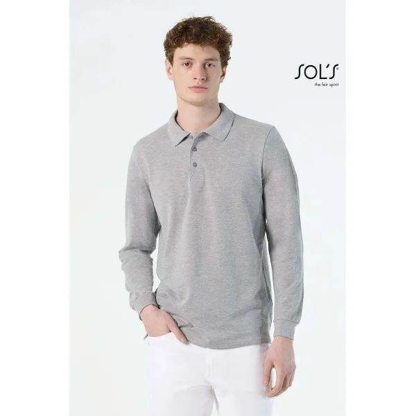 Immagine polo manica lunga uomo STAR