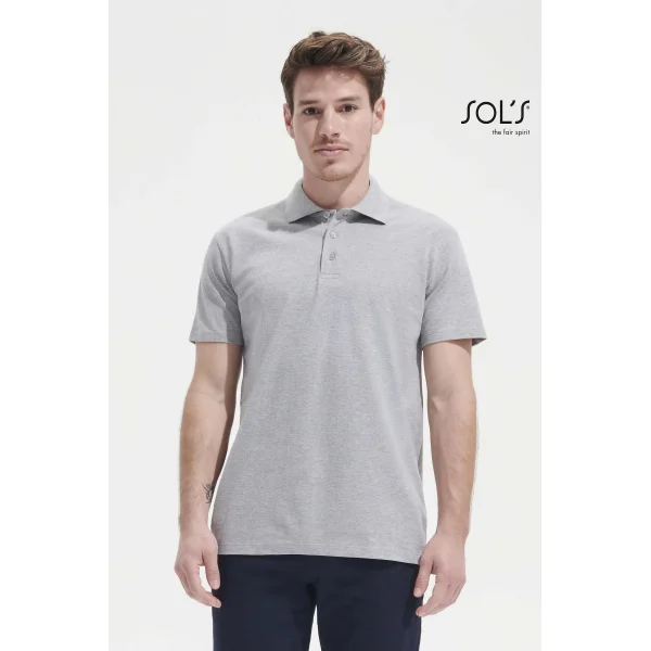 Immagine Polo uomo SPRING II personalizzata con stampa o ricamo