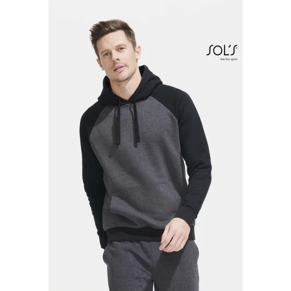 Immagine Felpa Bicolore unisex SEATTLE