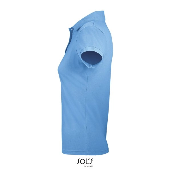 Immagine Polo donna da lavoro PRIME | 65% pol+35% cot | 200 gr personalizzata con stampa o ricamo