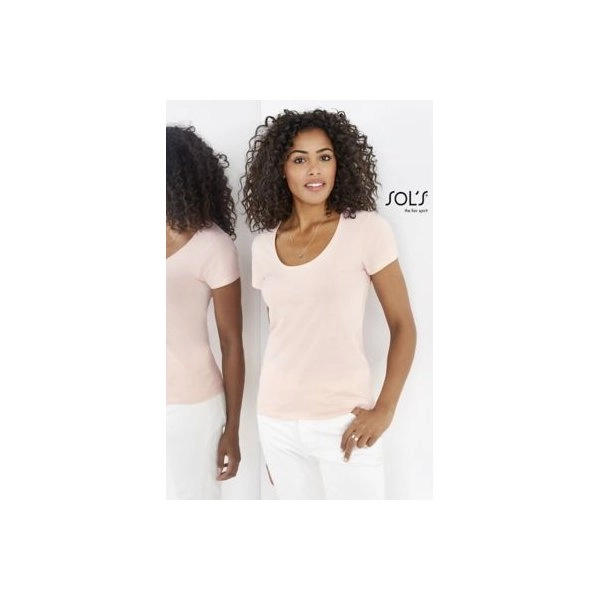 Immagine T-shirt donna collo ampio METROPOLITAN
