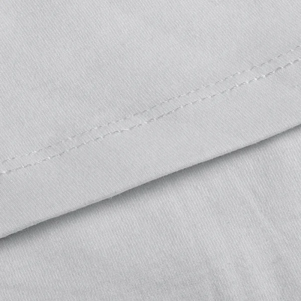 Immagine t-shirt adulto cotone biologico pettinato girocollo a costina rinforzata - WHITE ORGANIC