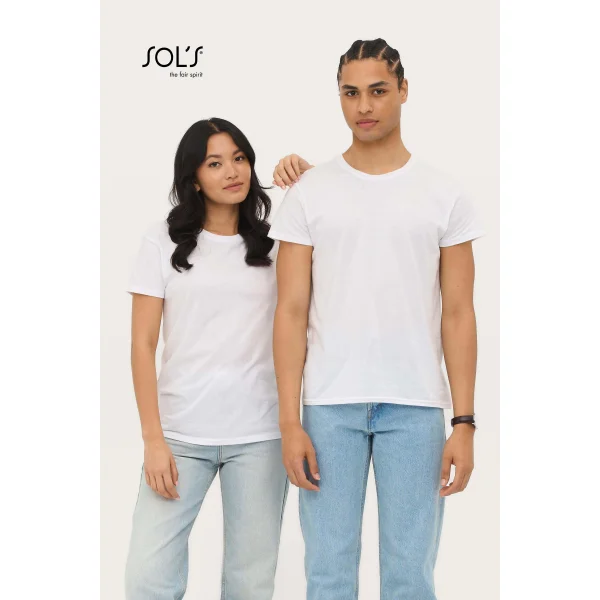 Immagine T-shirt Sols Organica EPIC | 100% cotone | 140gr personalizzata con stampa o ricamo