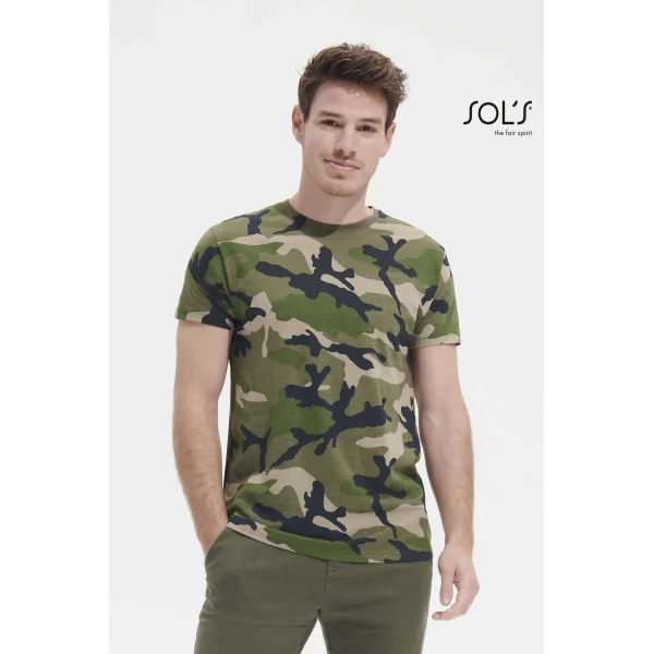 Immagine t-shirt uomo CAMOUFLAGE 