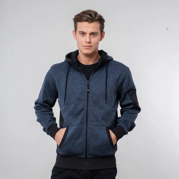 Immagine Knitted Fleece New Quebec Man
