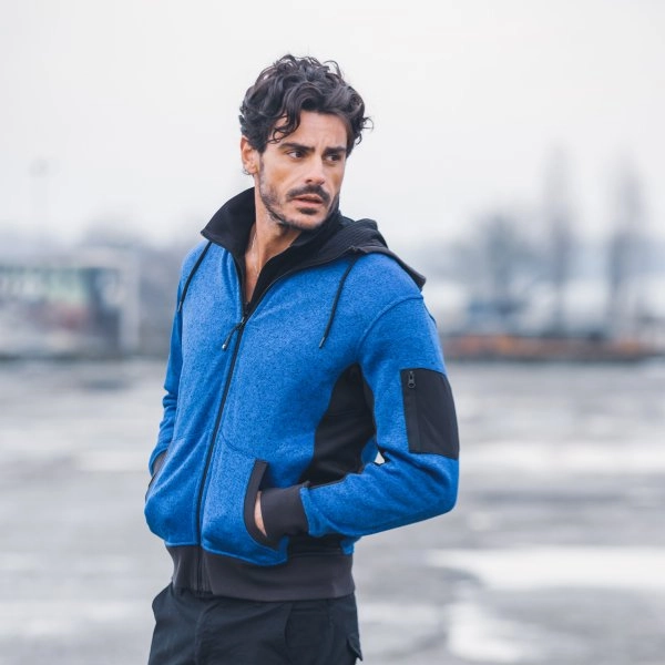 Immagine Knitted Fleece New Quebec Man