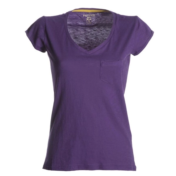 T-SHIRT MANICA CORTA COLLO A V DA DONNA PAYPER