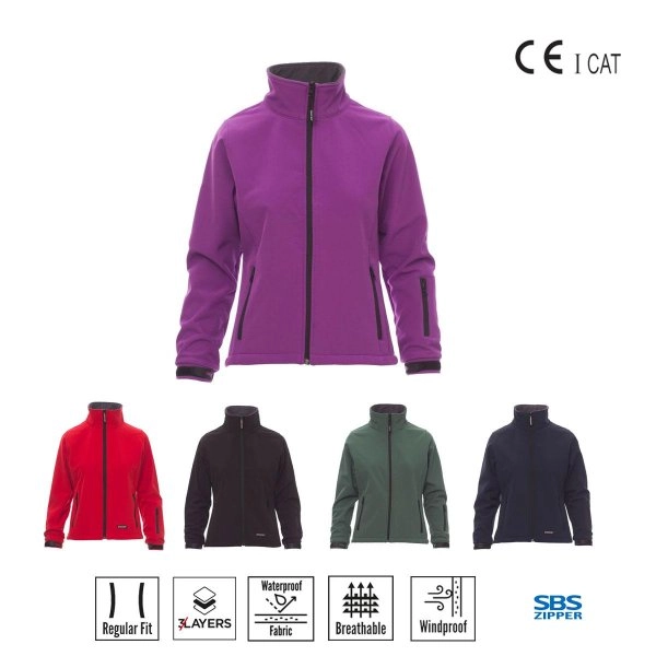 SUNNY GIACCA SOFT SHELL DA DONNA PAYPER