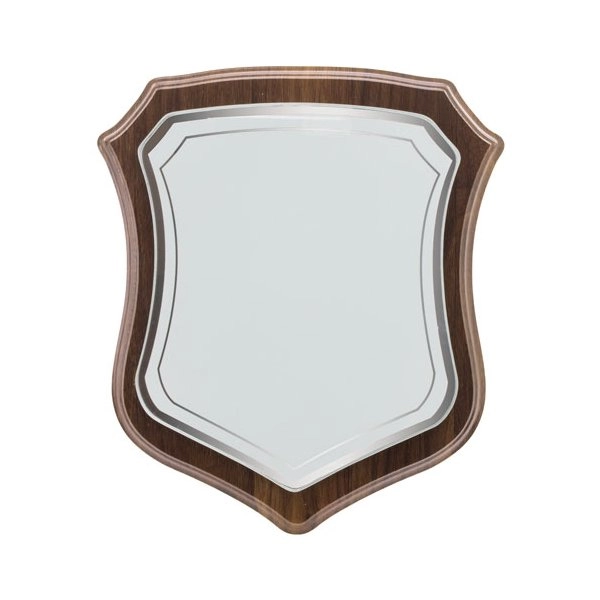 Immagine TROFEO MODERNO A FORMA DI SCUDO PER SUBLIMAZIONE 