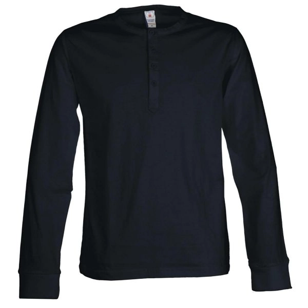T-shirt uomo c/bottoni e manica lunga HARBOUR PAYPER