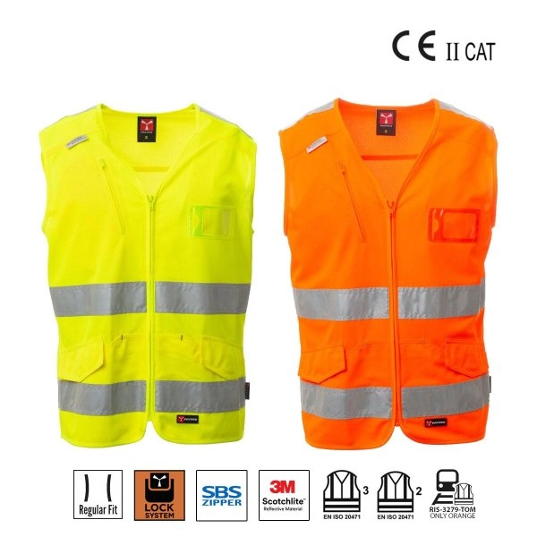 EXPERT GILET ALTA VISIBILITA' CON BANDE PAYPER