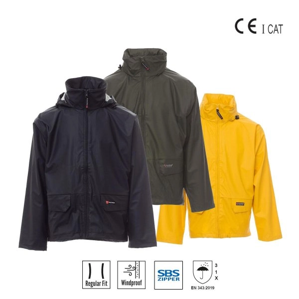 DRY-JACKET Giacca antipioggia in poliuretano Payper