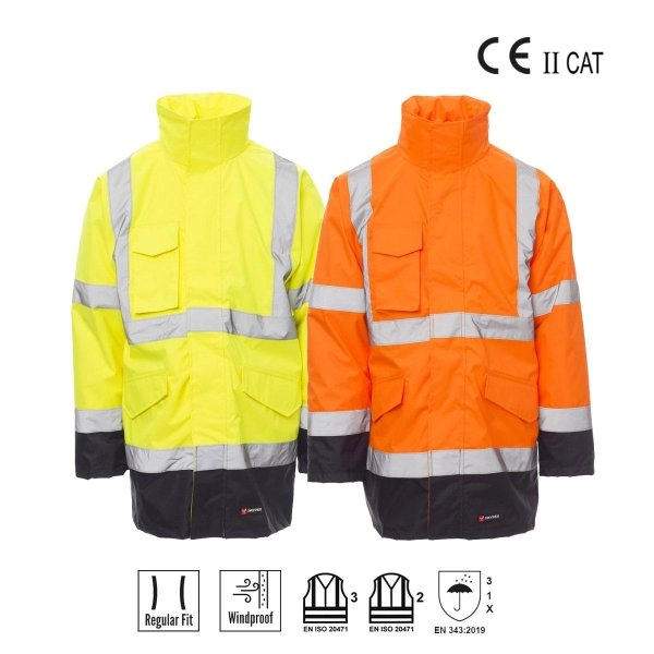DOCKYARD PARKA TRIPLO USO ALTA VISIBILITA' PAYPER