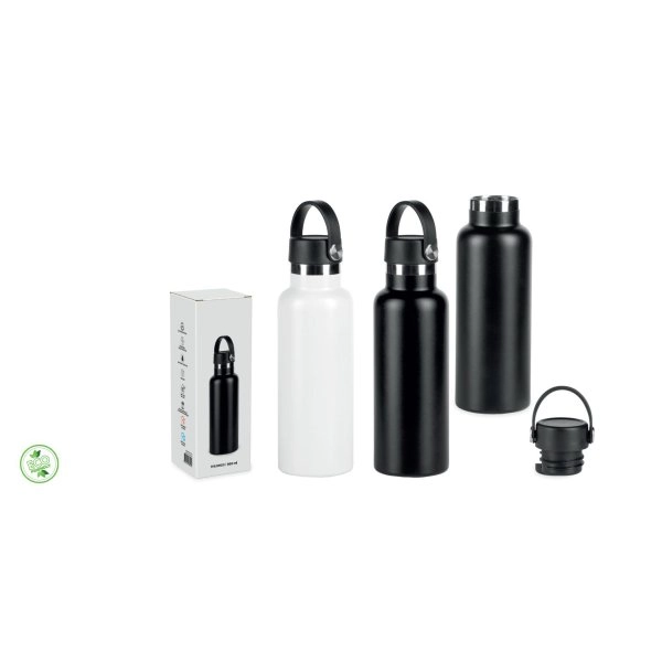 BORRACCIA THERMOS 500ML IN ACCIAIO INOSSIDABILE CON MANICO