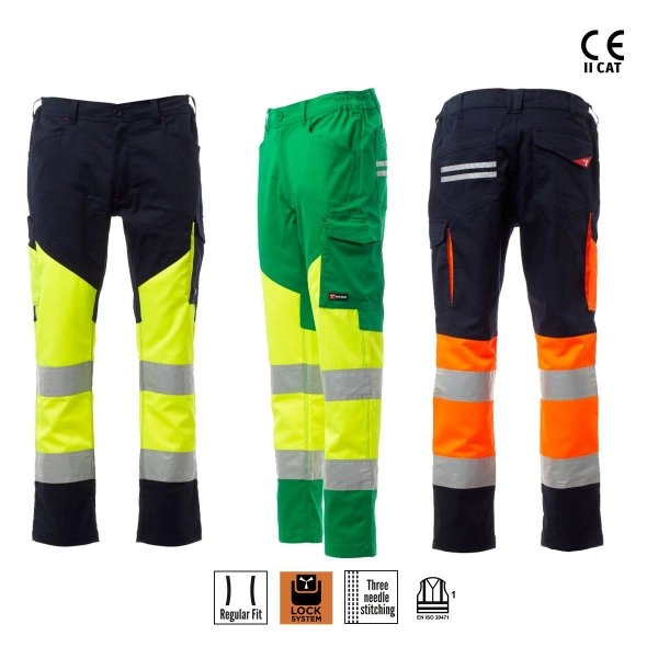 WORKING SUMMER PANTALONE ALTA VISIBILITA' PAYPER