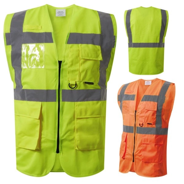 GILET MULTITASCHE ALTA VISIBILITÀ