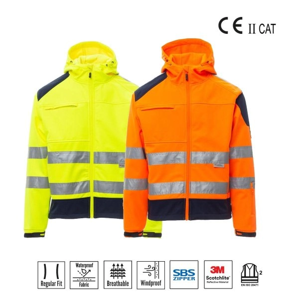 SHINE 2.0 SOFT SHELL ALTA VISIBILITÀ PAYPER