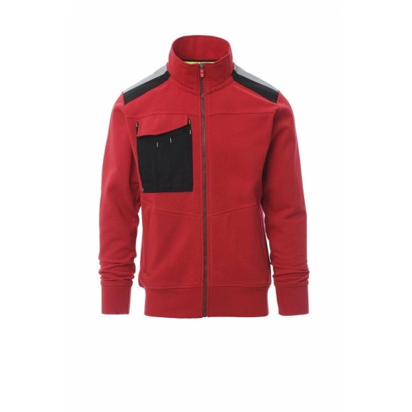 WORK 2.0 FELPA DA UOMO ZIP INTERA WORK PAYPER