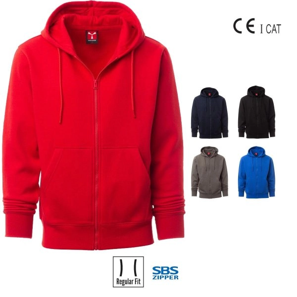 PONTIAC FELPA UOMO ZIP INTERA GARZATA 260G PAYPER
