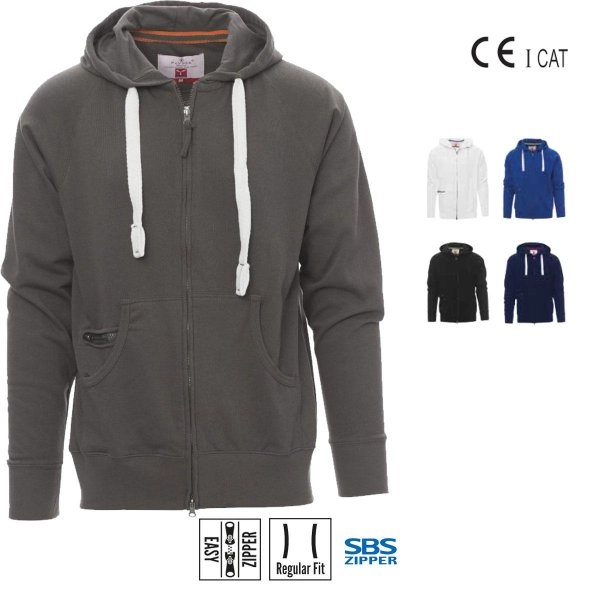 HAWAII+ FELPA FULLZIP CON CAPPUCCIO PAYPER