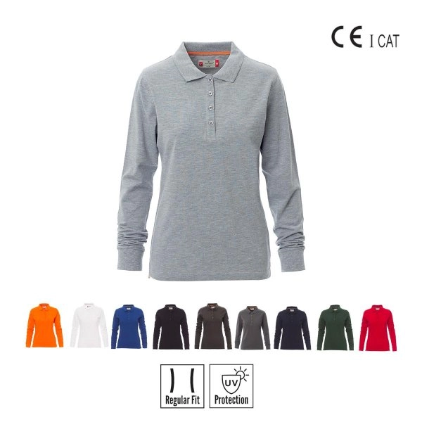 FLORENCE LADY POLO MANICA LUNGA PAYPER