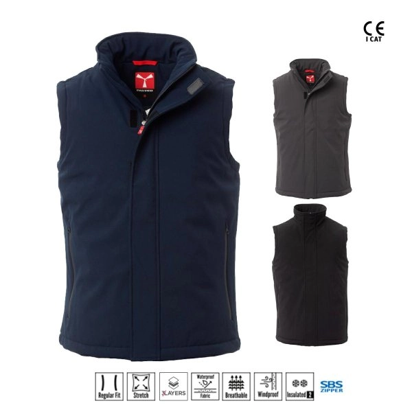 NORDET VEST GILET SOFT SHELL IMBOTTITO