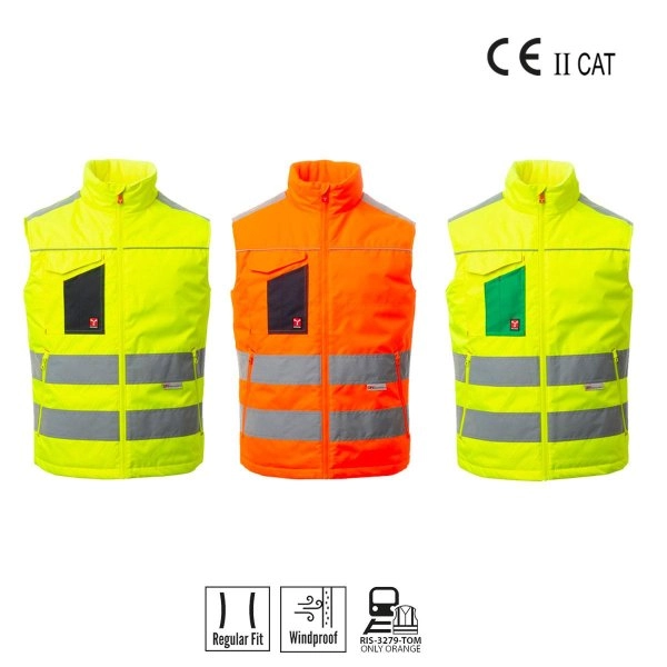 TASK GILET IMBOTTITO ALTA VISIBILITÀ PAYPER
