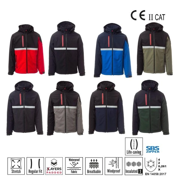 WISE PAD SOFT SHELL 3 STRATI DA UOMO PAYPER