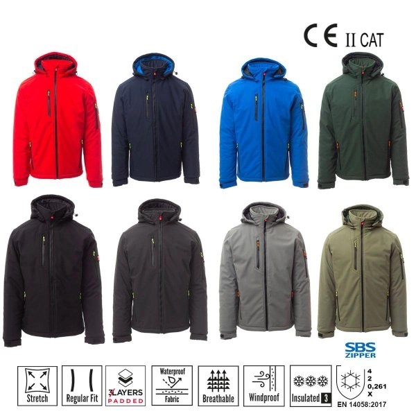 CREEK PAD SOFT SHELL 3 STRATI DA UOMO PAYPER