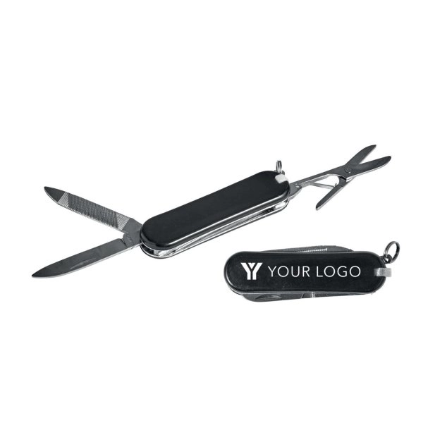 COLTELLINO TRE FUNZIONI IN PLASTICA E ACCIAIO