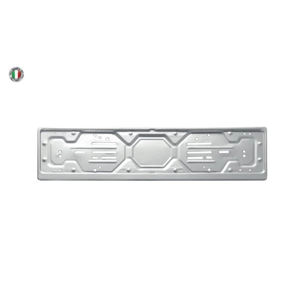 Portatarga posteriore in alluminio Made in Italy