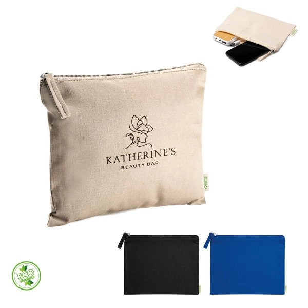 BEAUTY CASE IN COTONE CON MANICO