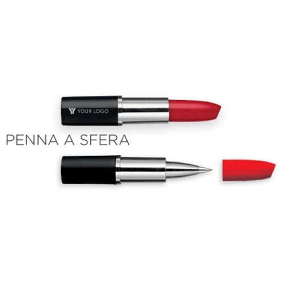 Penna a forma di rossetto