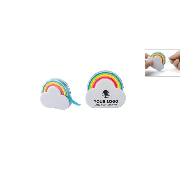 RULLO CON MEMO STICK ADESIVI A FORMA DI NUVOLA