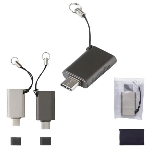 CHIAVETTA USB DA 64GB IN LEGA DI ZINCO