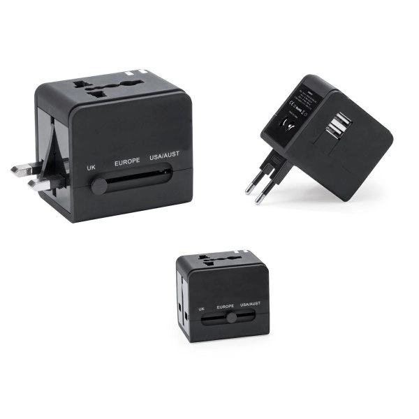 PRESA/ADATTATORE UNIVERSALE USB CON LED