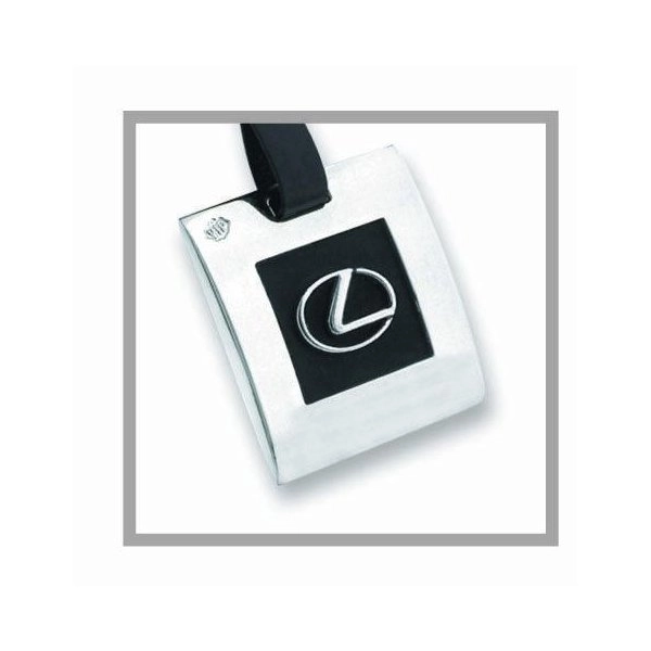 Portachiavi in metallo LEXUS (ARGENTATO)