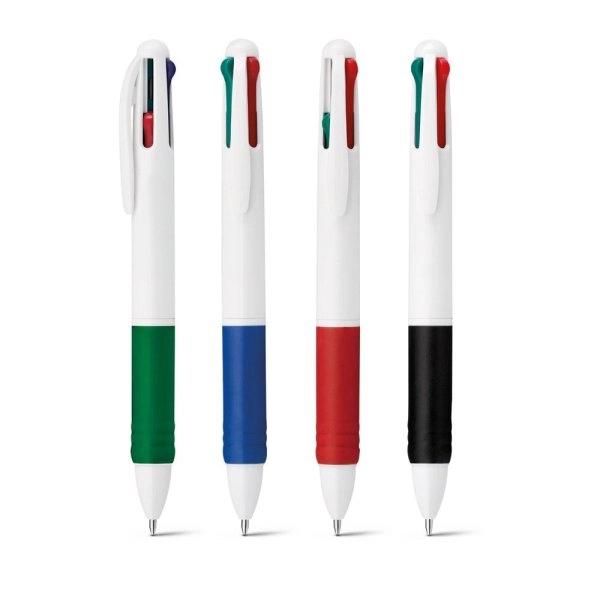 KIEV - PENNA SFERA IN PLASTICA CON 4 REFIL