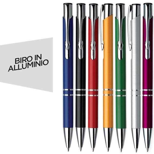 BREMA - PENNA A SFERA IN ALLUMINIO