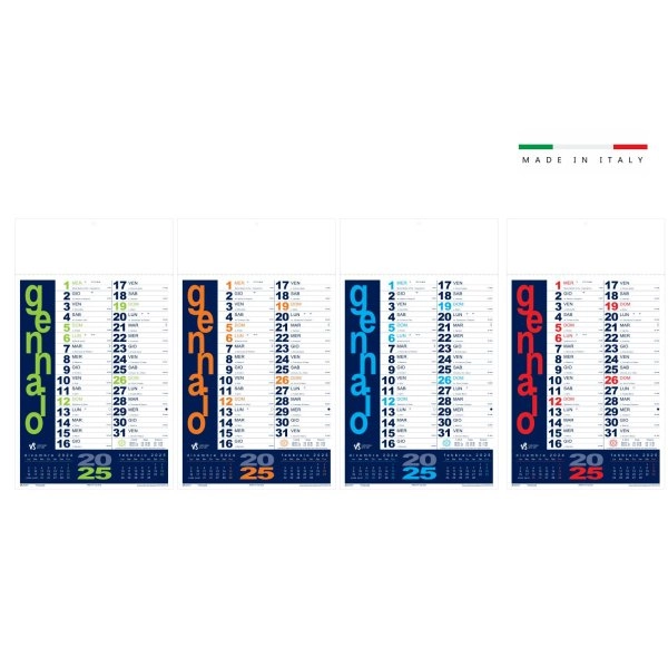 Calendario PORTOGHESE MAXI mensile 31x53