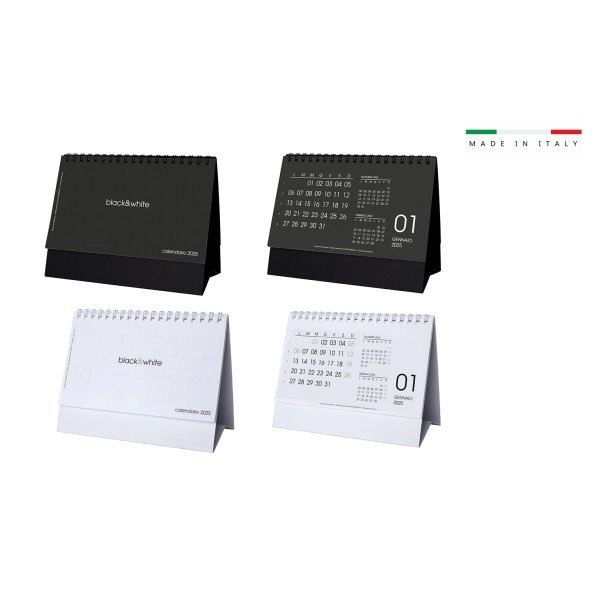 Calendario da tavolo BLACK & WHITE