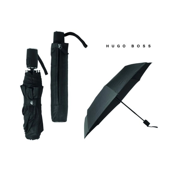 OMBRELLO PIEGHEVOLE IN POLIESTERE - HUGO BOSS