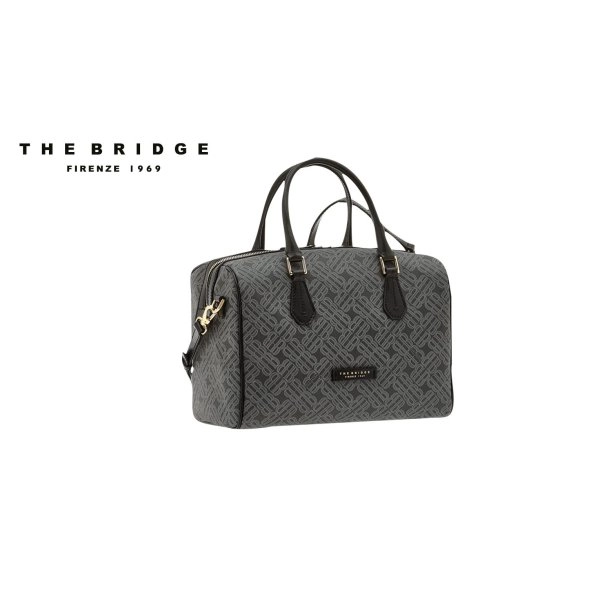 BORSA DONNA CON TRACOLLA E DOPPIO MANICO THE BRIDGE