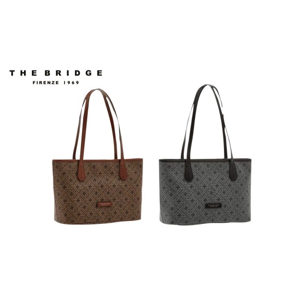 BORSA DONNA A SPALLA DOPPIO MANICO THE BRIDGE