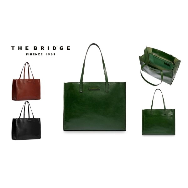 BORSA DONNA IN PELLE SHOPPING THE BRIDGE