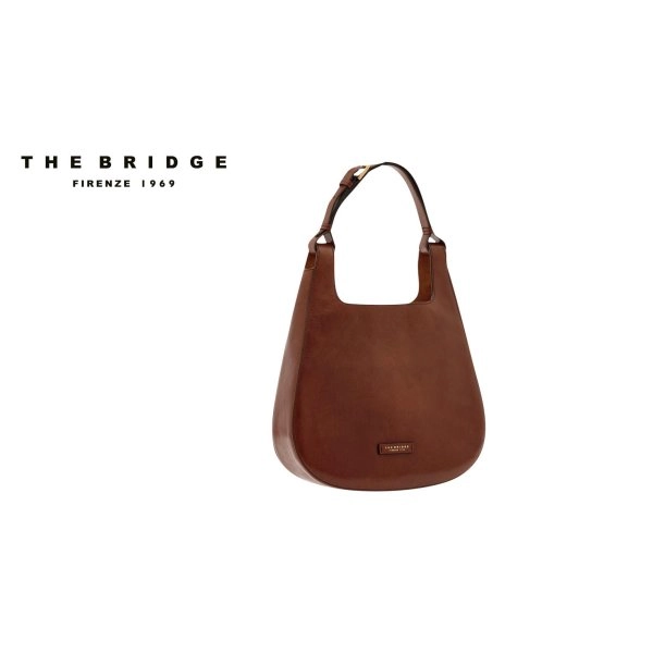 BORSA DONNA A SPALLA IN PELLE THE BRIDGE