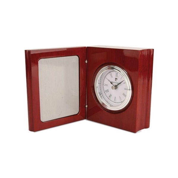TARGA COMMEMORATIVA + OROLOGIO 