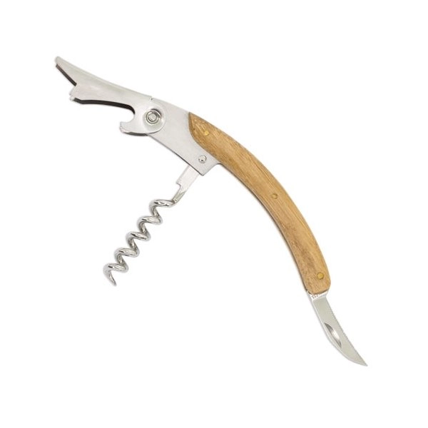APRIBOTTIGLIE MANICO DI LEGNO
