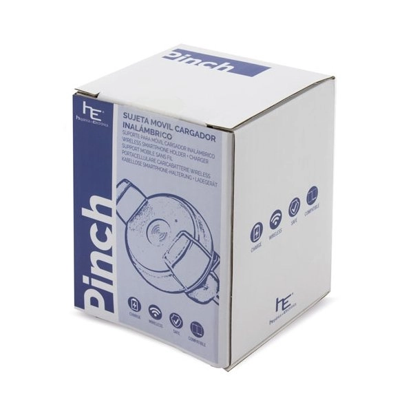 Immagine PORTA CELLULARE CARICABATTERIE WIRELESS “PINCH”