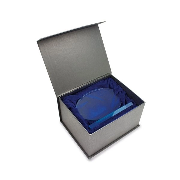 Immagine TROFEO IN VETRO OVALE 